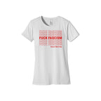 FUCK FASCISM Thank You Organic Women's Tee