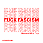 FUCK FASCISM Thank You Organic Women's Tee