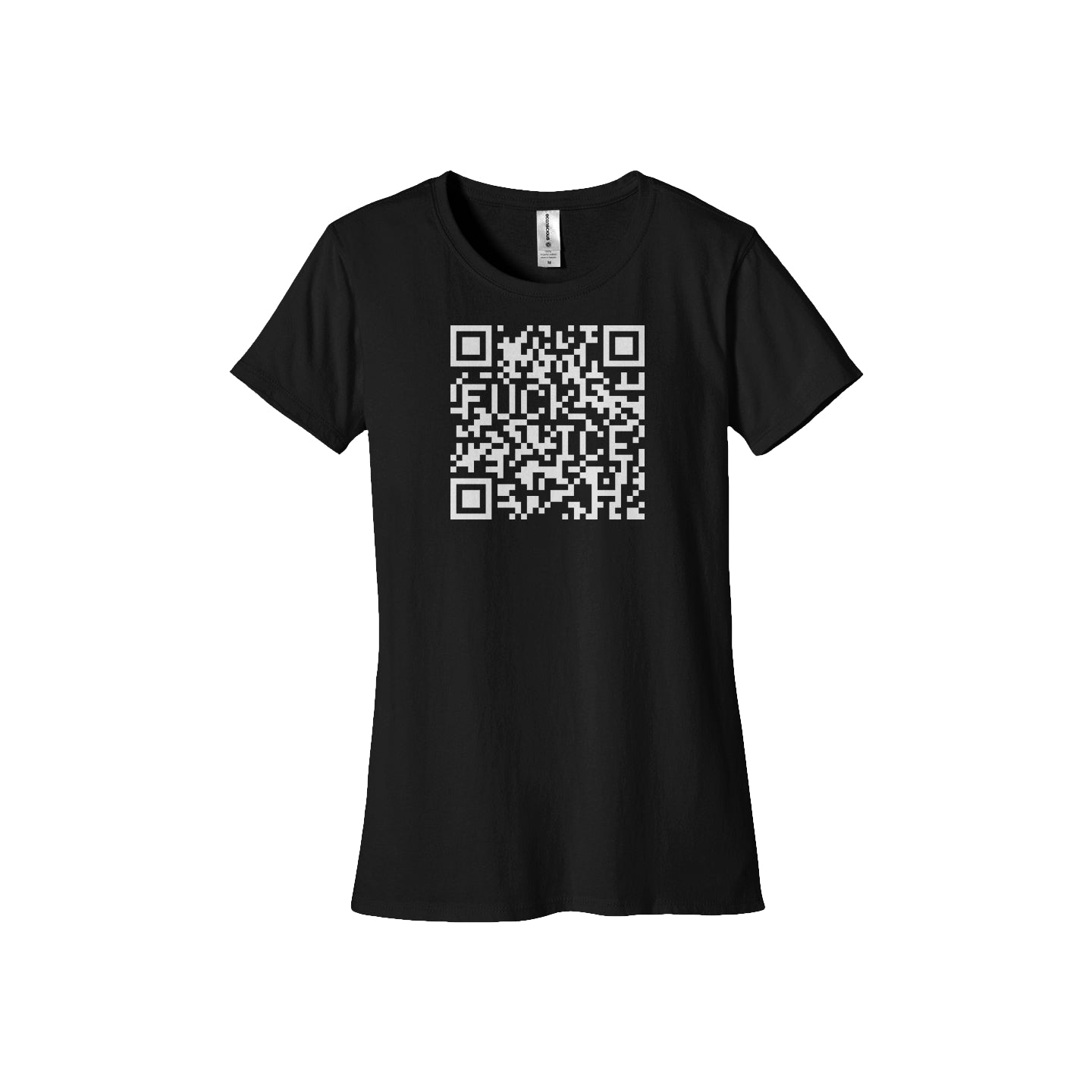 FUCK ICE QR Code Organic Women's Tee