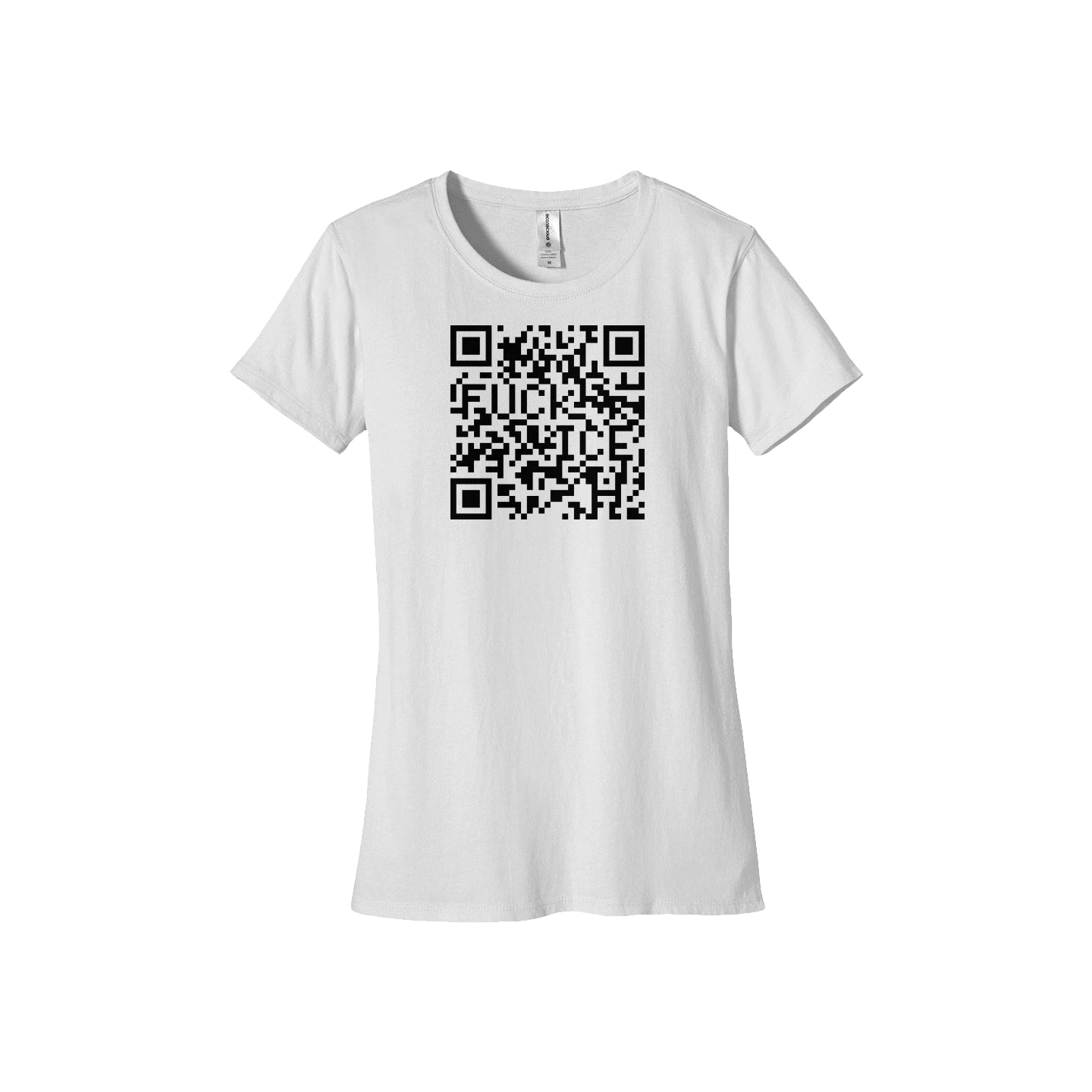 FUCK ICE QR Code Organic Women's Tee