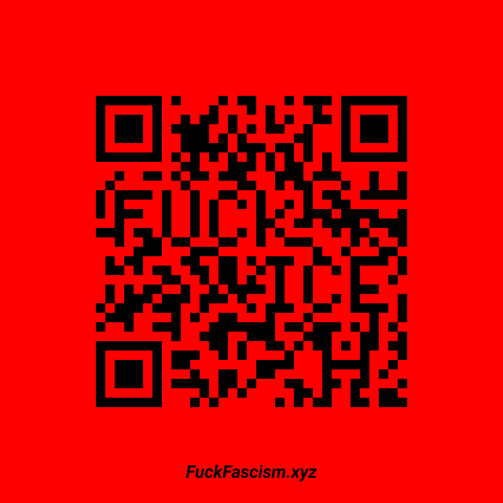 FUCK ICE QR Code Organic Unisex Tee