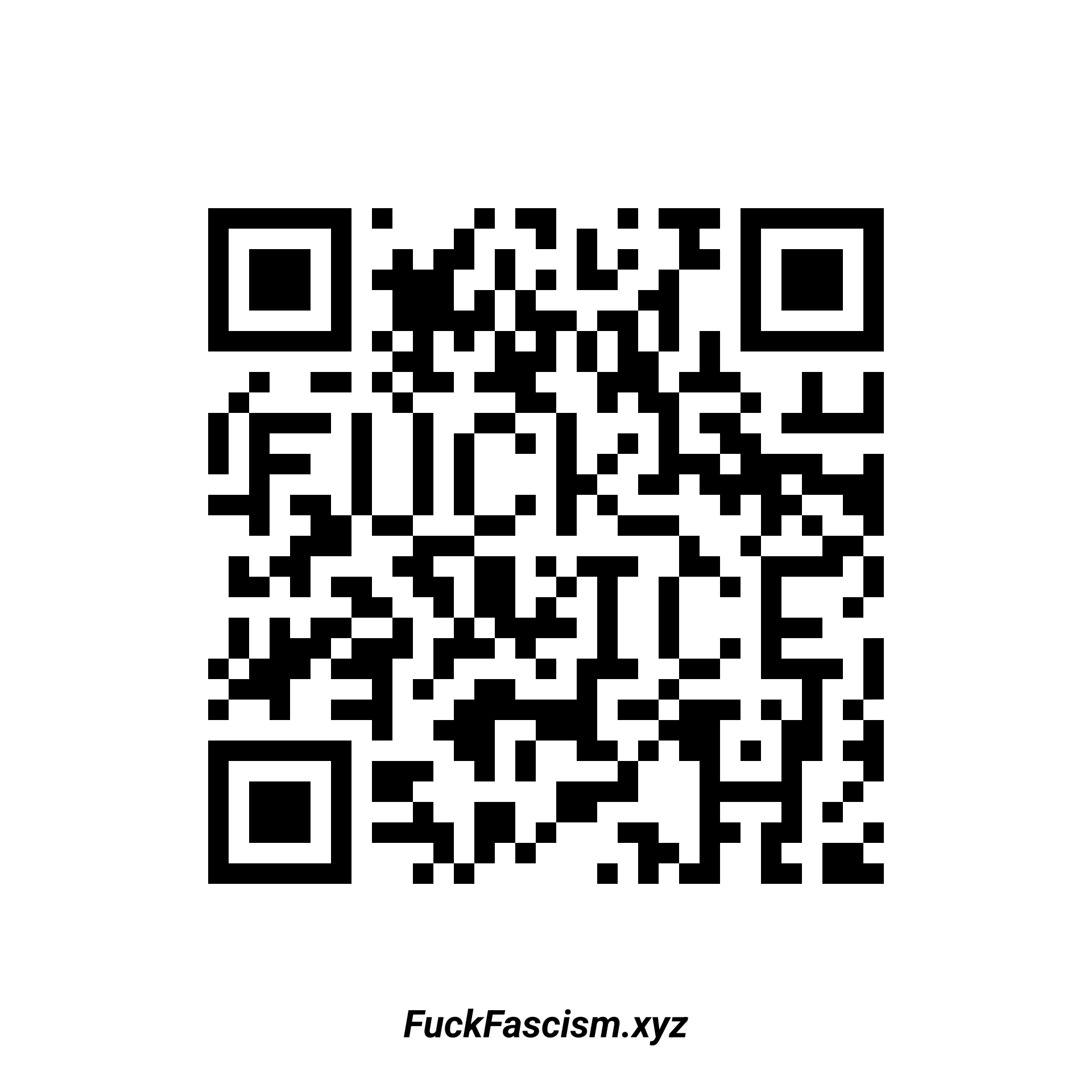 FUCK ICE QR Code Organic Unisex Tee