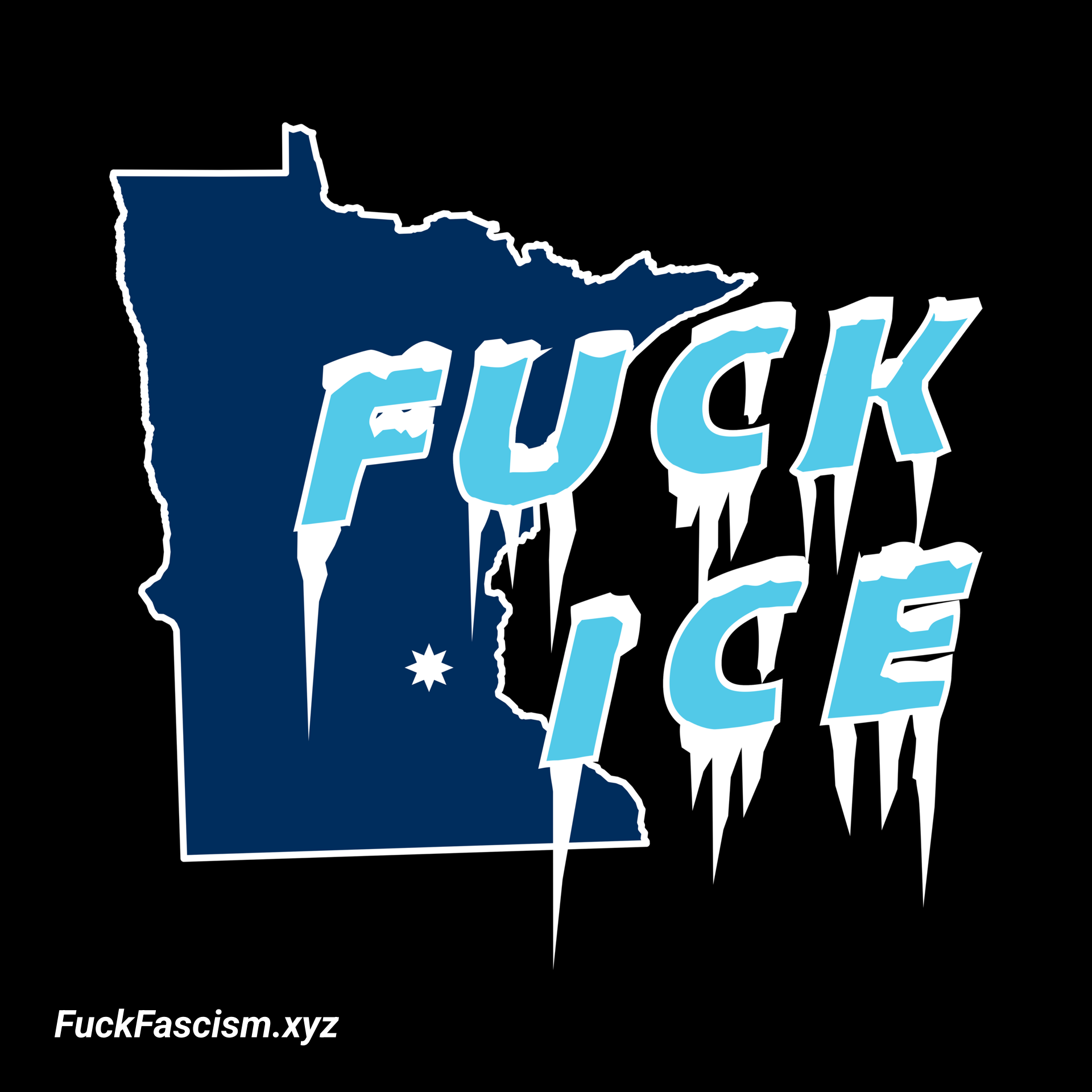 Minnesota FUCK ICE Organic Farmer's Market Bag