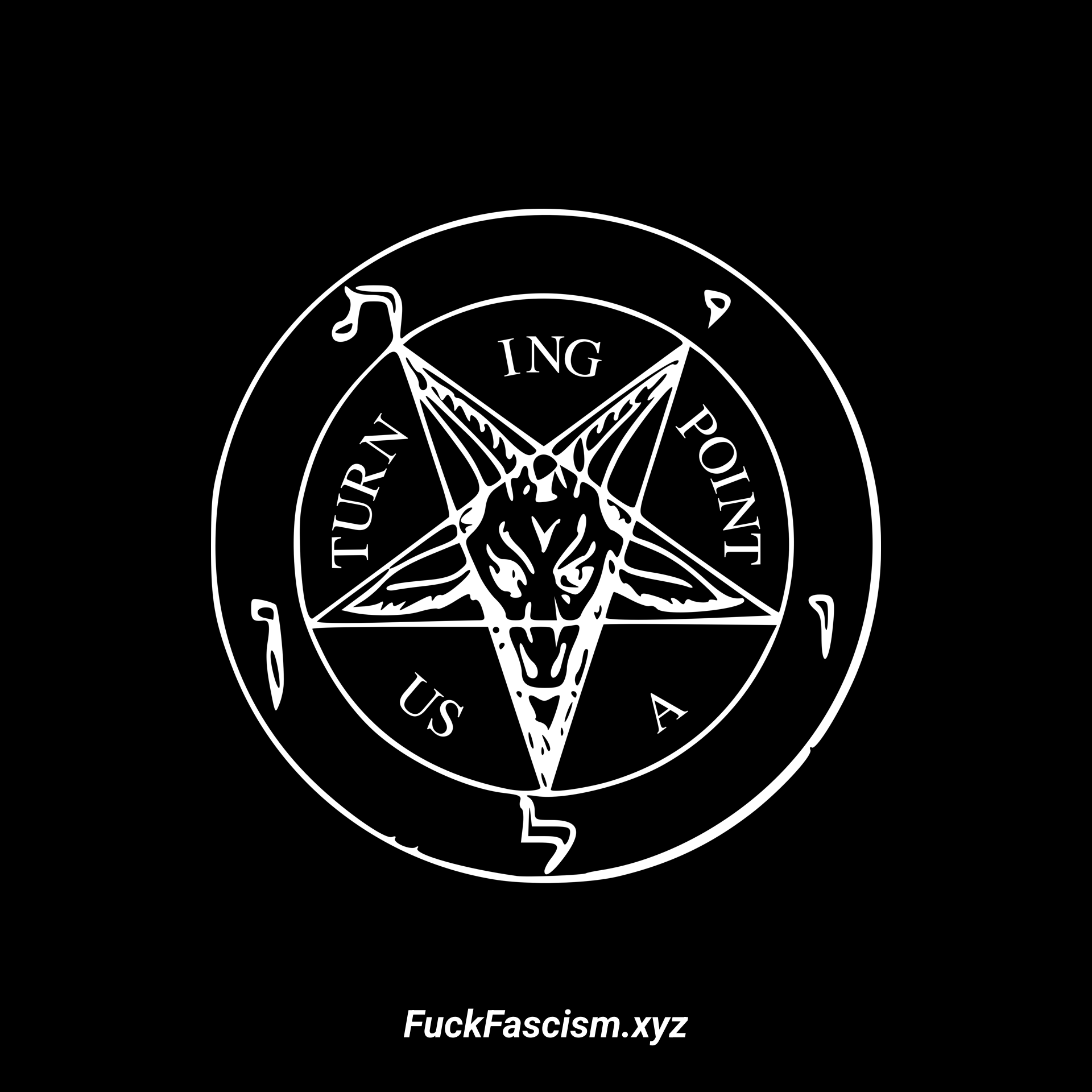 TPUSA Baphomet Pentagram Organic Unisex Tee