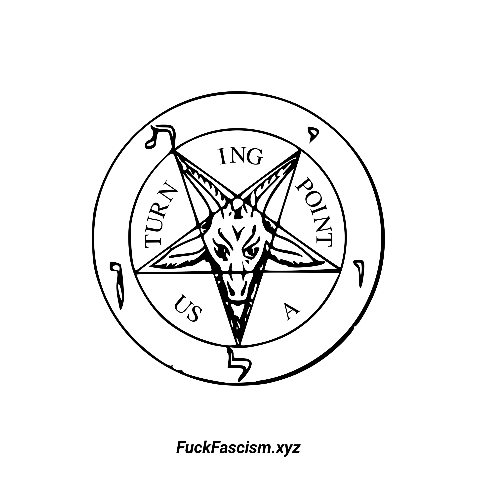 TPUSA Baphomet Pentagram Organic Unisex Tee
